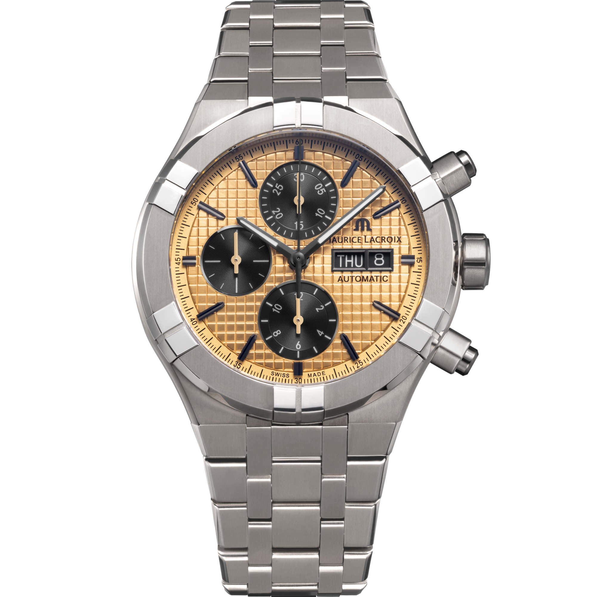 Maurice Lacroix Aikon Automatic Titanium Chronograph (AI6038-TT032-530-1) aus Titan