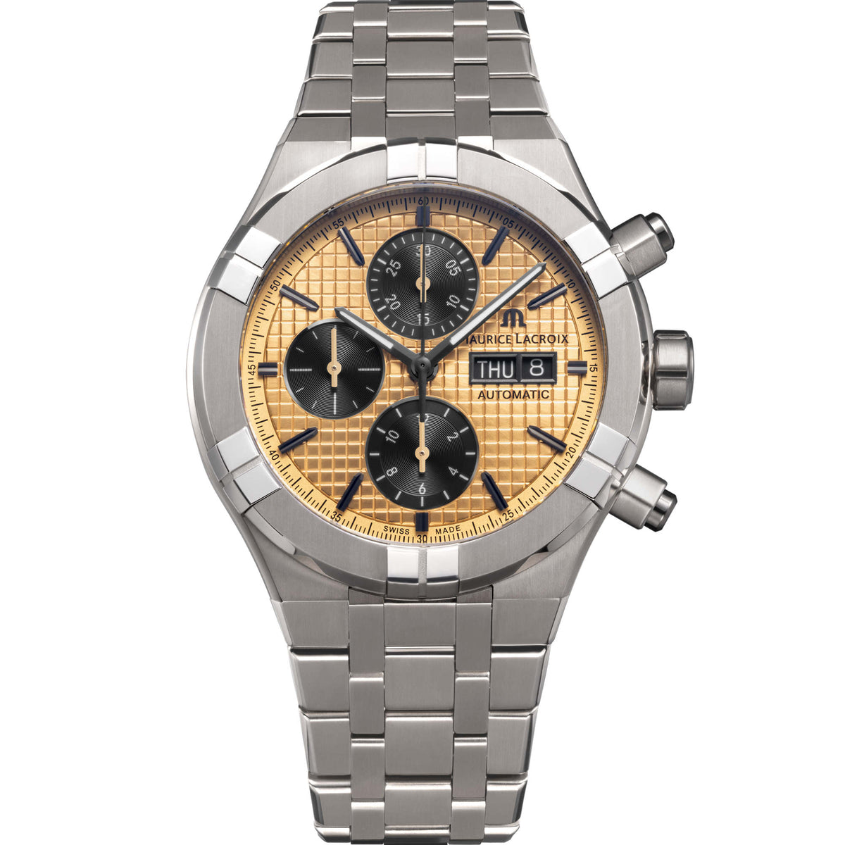 Maurice Lacroix Aikon Automatic Titanium Chronograph (AI6038-TT032-530-1) aus Titan