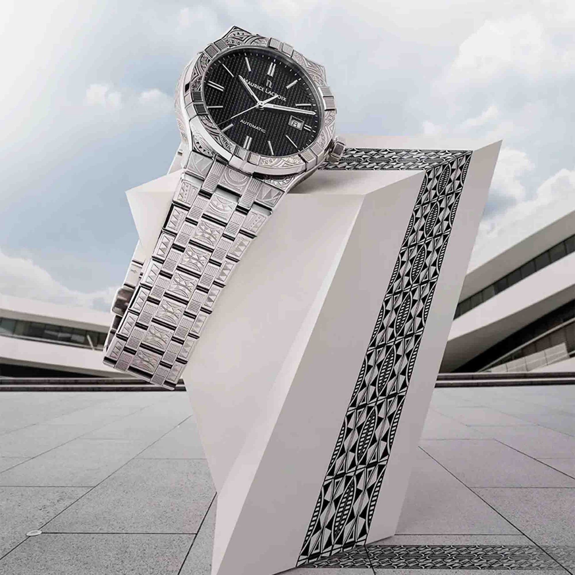 Aikon Automatic Urban Tribe, Edelstahl von Maurice Lacroix (AI6008-SS00F-230-A)