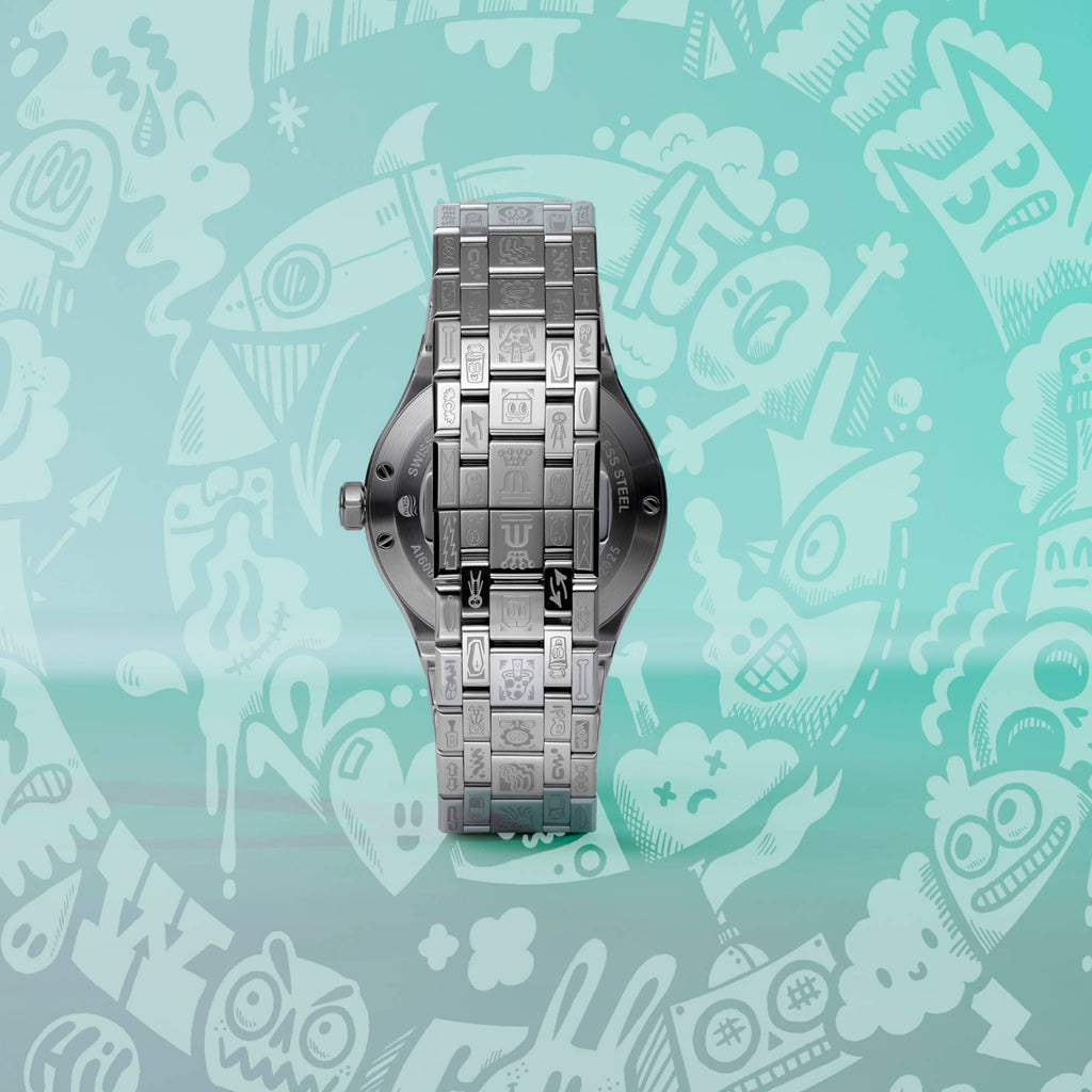 Maurice Lacroix Aikon Automatic Wotto Limited Edition (AI6008-SS009-090-1) aus Edelstahl