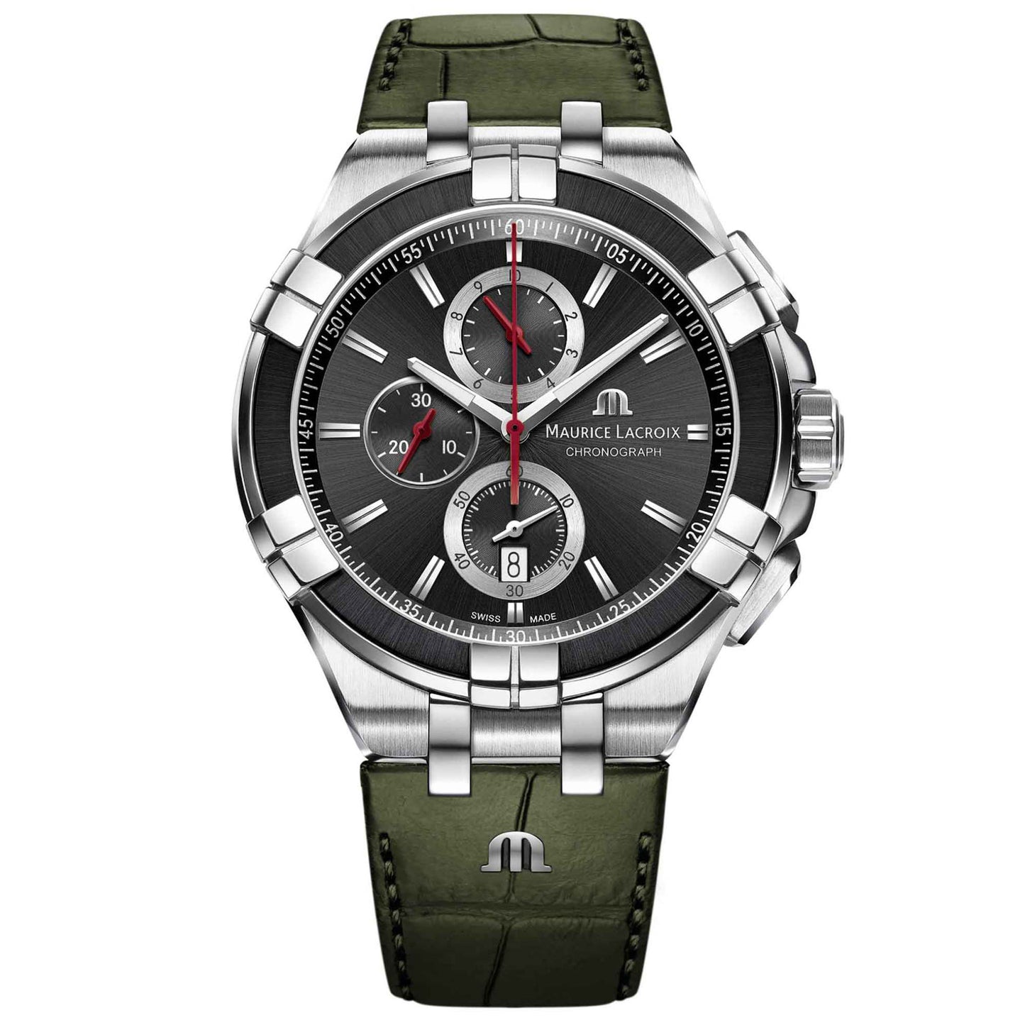 Aikon Chronograph, Leder von Maurice Lacroix (AI1018-PVB21-330-1)