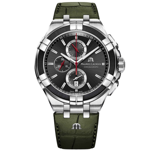 Aikon Chronograph, Leder von Maurice Lacroix (AI1018-PVB21-330-1)