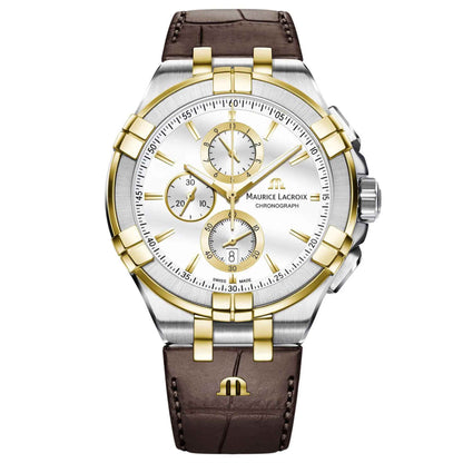 Aikon Chronograph, Gelbgold von Maurice Lacroix (AI1018-PVY11-132-1)