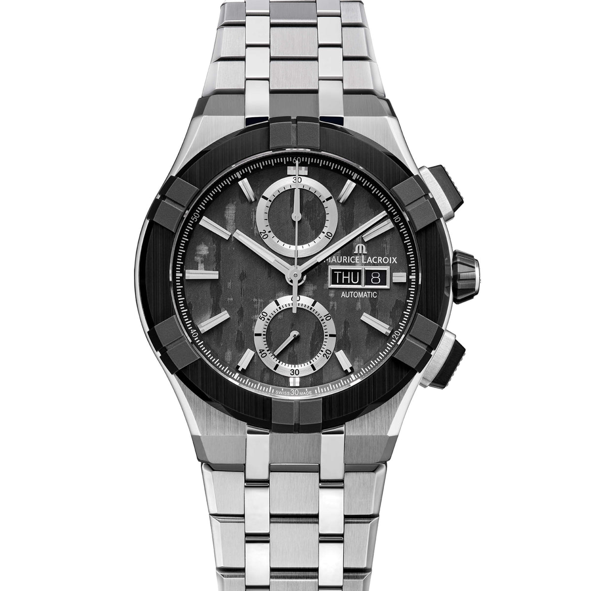 Maurice Lacroix Aikon-IC Carbon UD Chronograph (AC6038-S1C31-330-1) aus Edelstahl