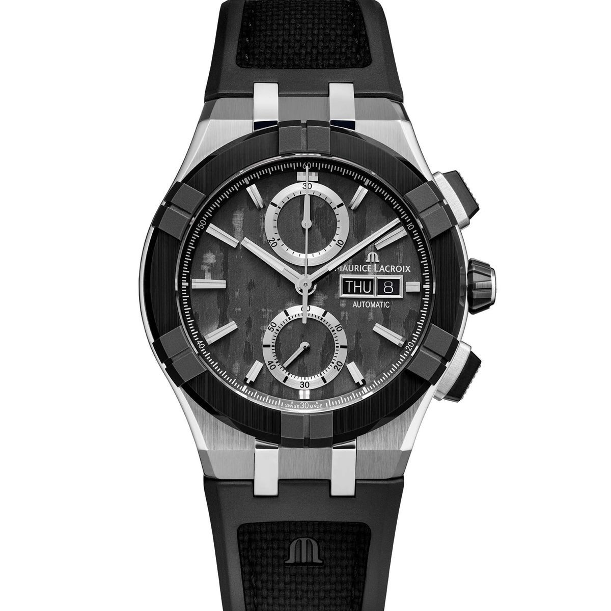 Maurice Lacroix Aikon-IC Carbon UD Chronograph (AC6038-S1C34-330-3) aus Edelstahl