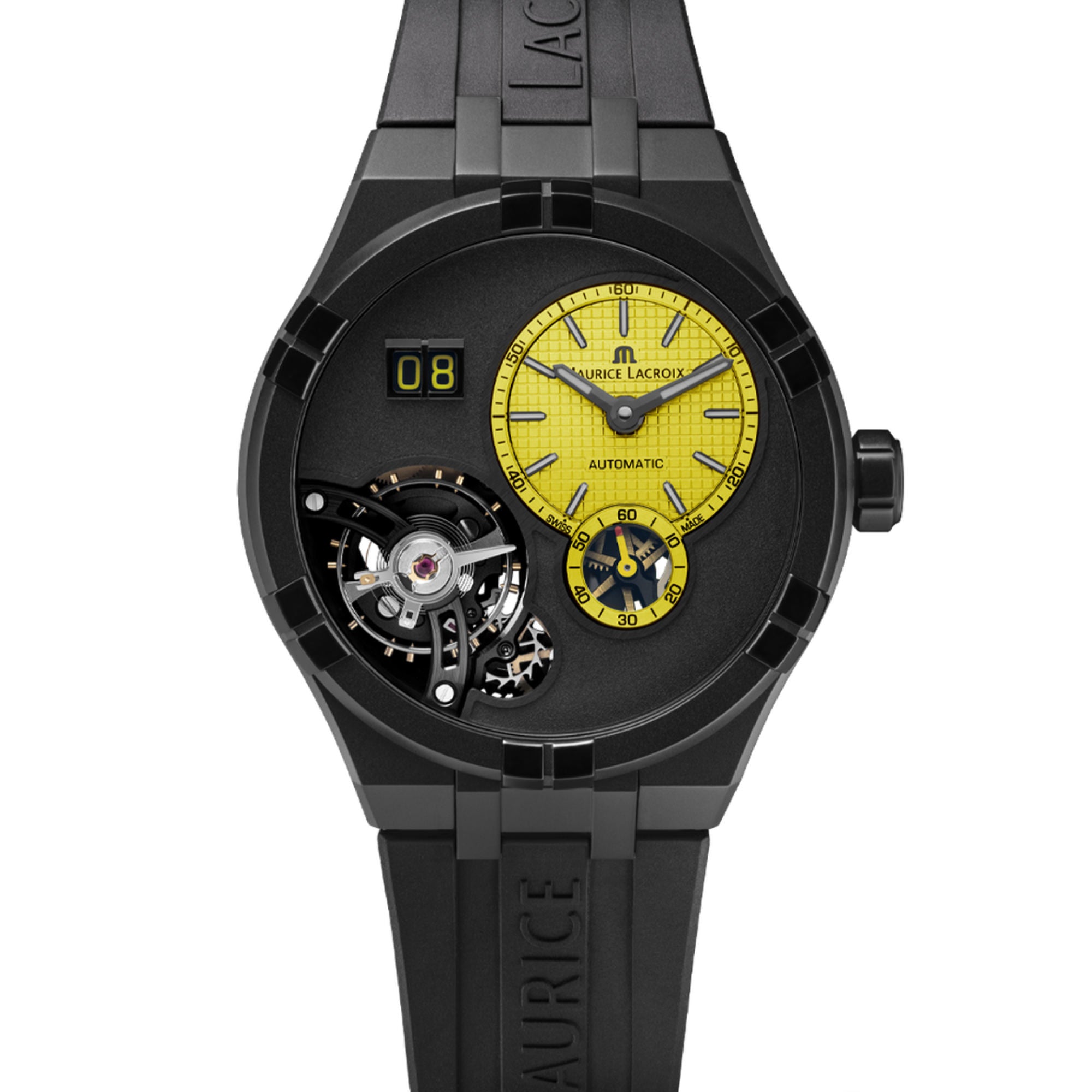 Maurice Lacroix Aikon Master Grand Date (AI6118-DLB0J-730-I) aus Edelstahl