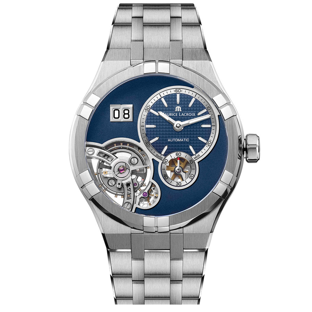 Maurice Lacroix Aikon Master Grand Date (AI6118-SS00E-430-C) aus Edelstahl