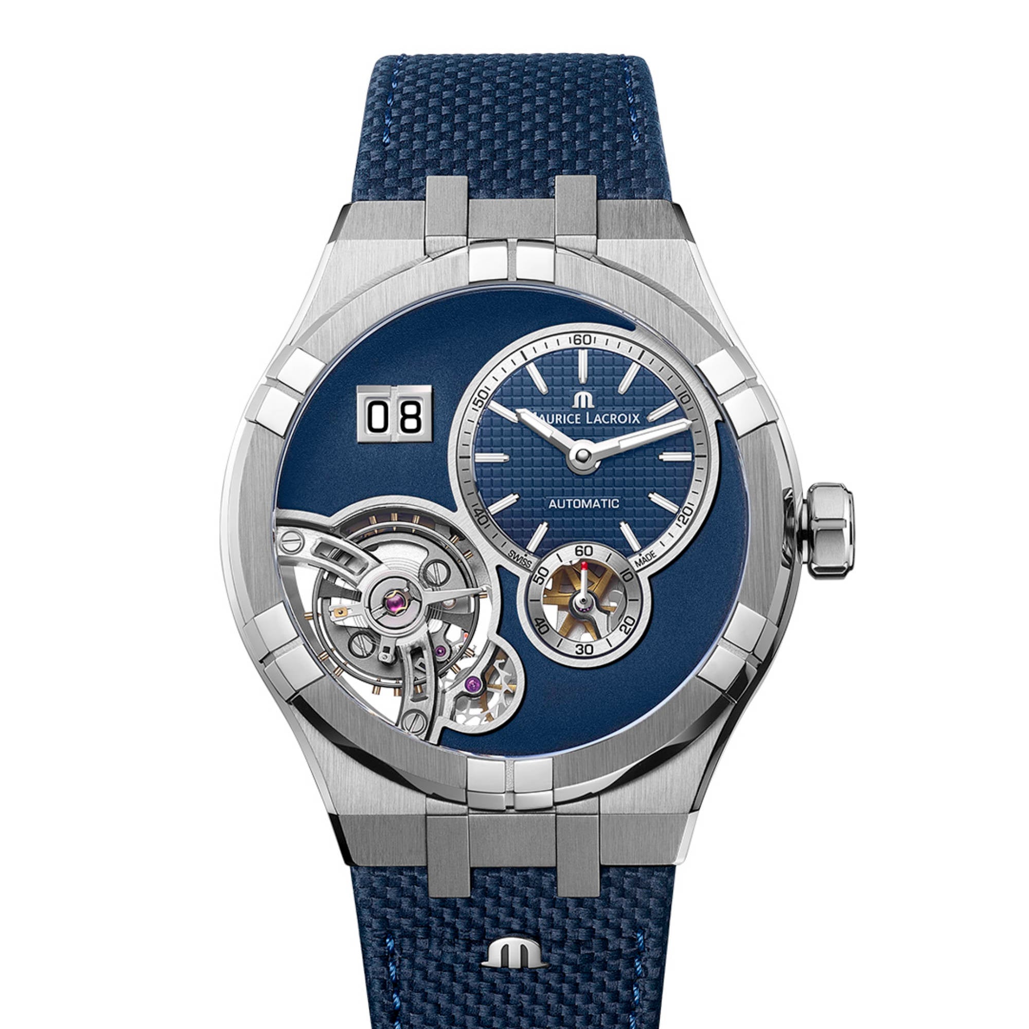 Maurice Lacroix Aikon Master Grand Date (AI6118-SS00E-430-C) aus Edelstahl