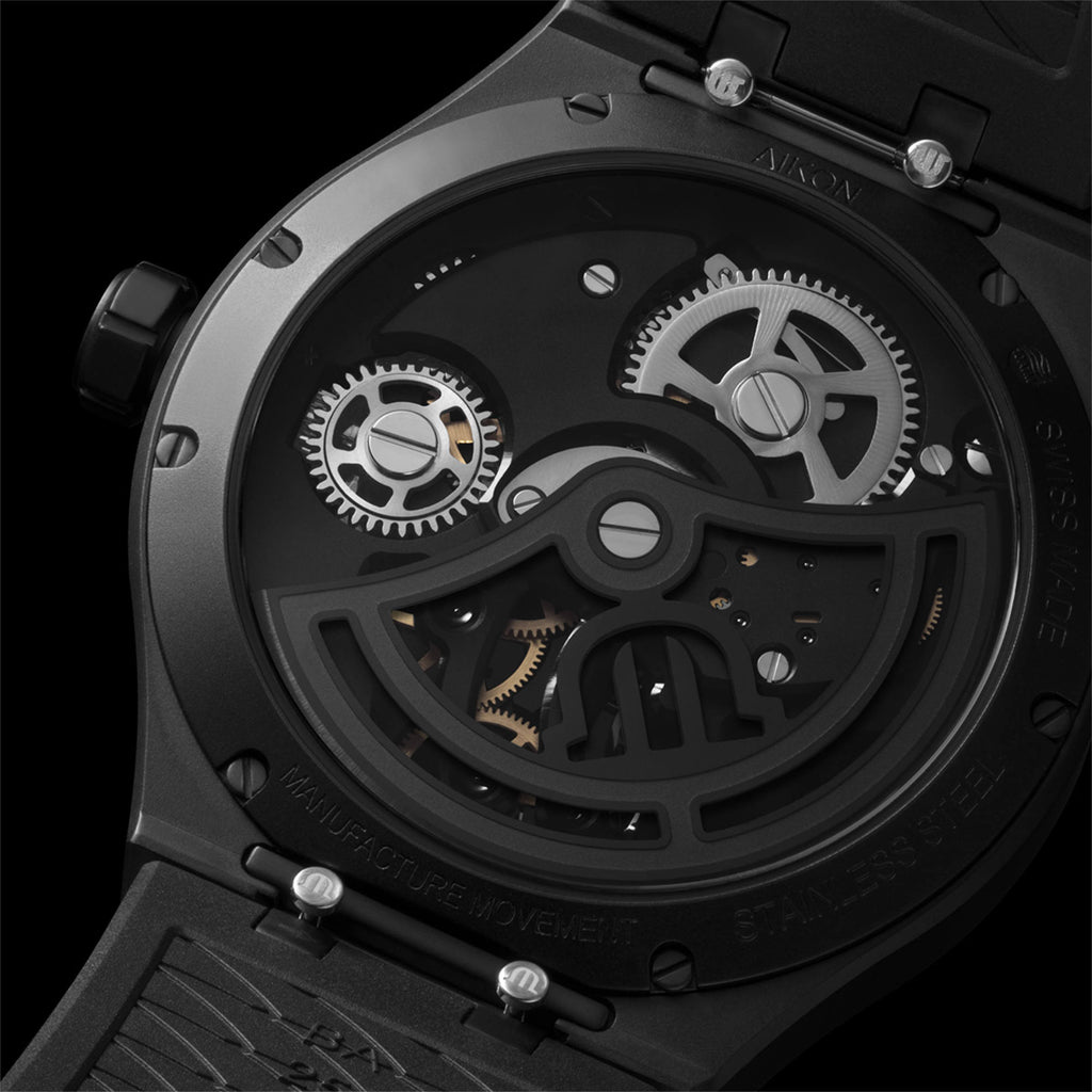Maurice Lacroix Aikon Master Grand Date Black (AI6118-DLB0B-330-2) aus Edelstahl