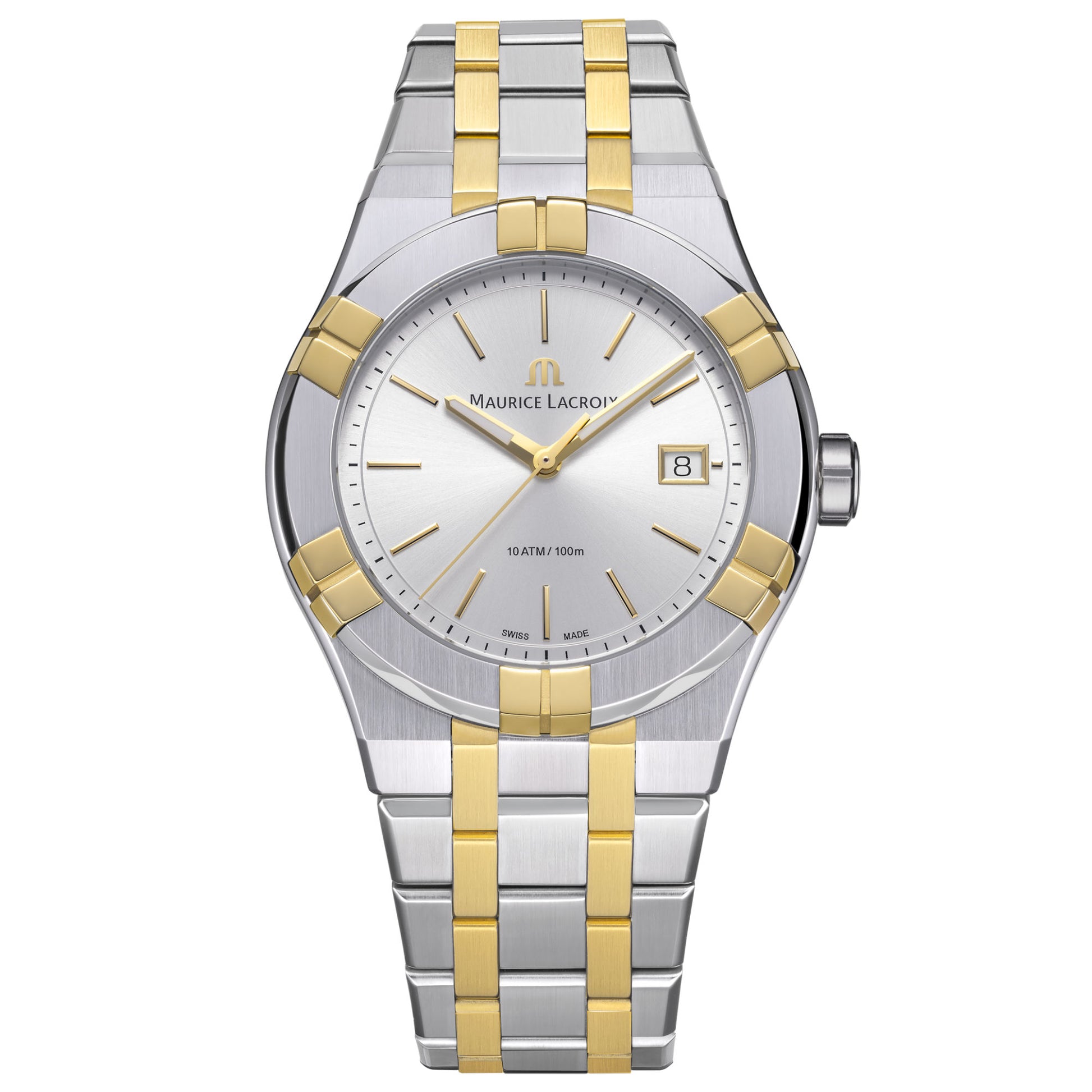 Maurice Lacroix Aikon Quartz 40 mm Duotone (AI1108-PVY13-130-1) aus Edelstahl