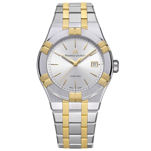 Maurice Lacroix Aikon Quartz Duotone 40mm (AI1108-PVY13-130-1) aus Edelstahl