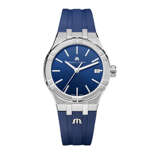 Maurice Lacroix Aikon Quartz Date 35mm (AI1106-SS000-430-4) aus Edelstahl