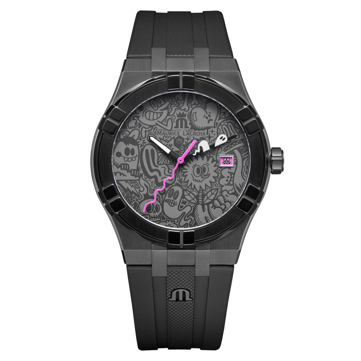 Maurice Lacroix Aikon Quartz Wotto Limited Edition (AI1108-PVL20-090-2) aus Edelstahl