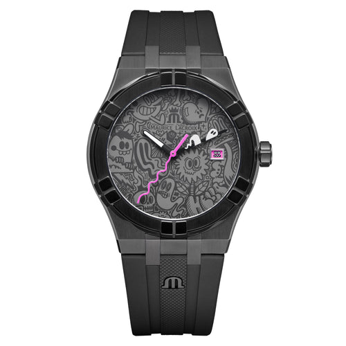 Maurice Lacroix Aikon Quartz Wotto Limited Edition (AI1108-PVL20-090-2) aus Edelstahl
