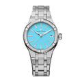 Maurice Lacroix Aikon Quartz Coulors Edition (AI1106-SS002-450-1) aus Edelstahl mit Diamant und Quarz