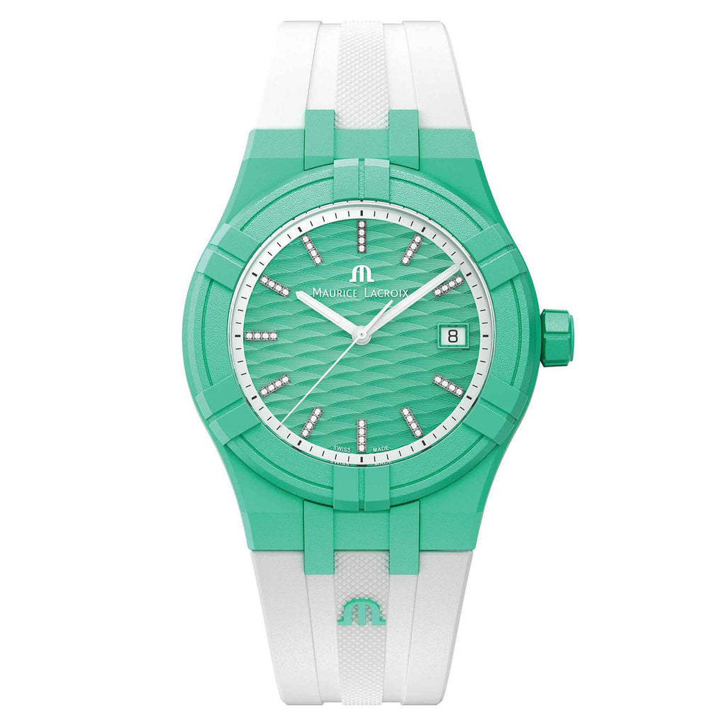 Maurice Lacroix Aikon #tide (AI2008-CCCC1-3A0-0) mit Diamant