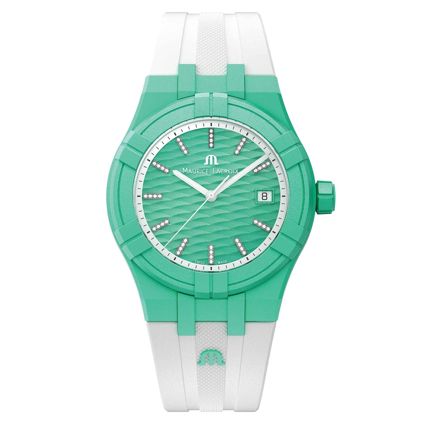 Maurice Lacroix Aikon #tide (AI2008-CCCC1-3A0-0) mit Diamant