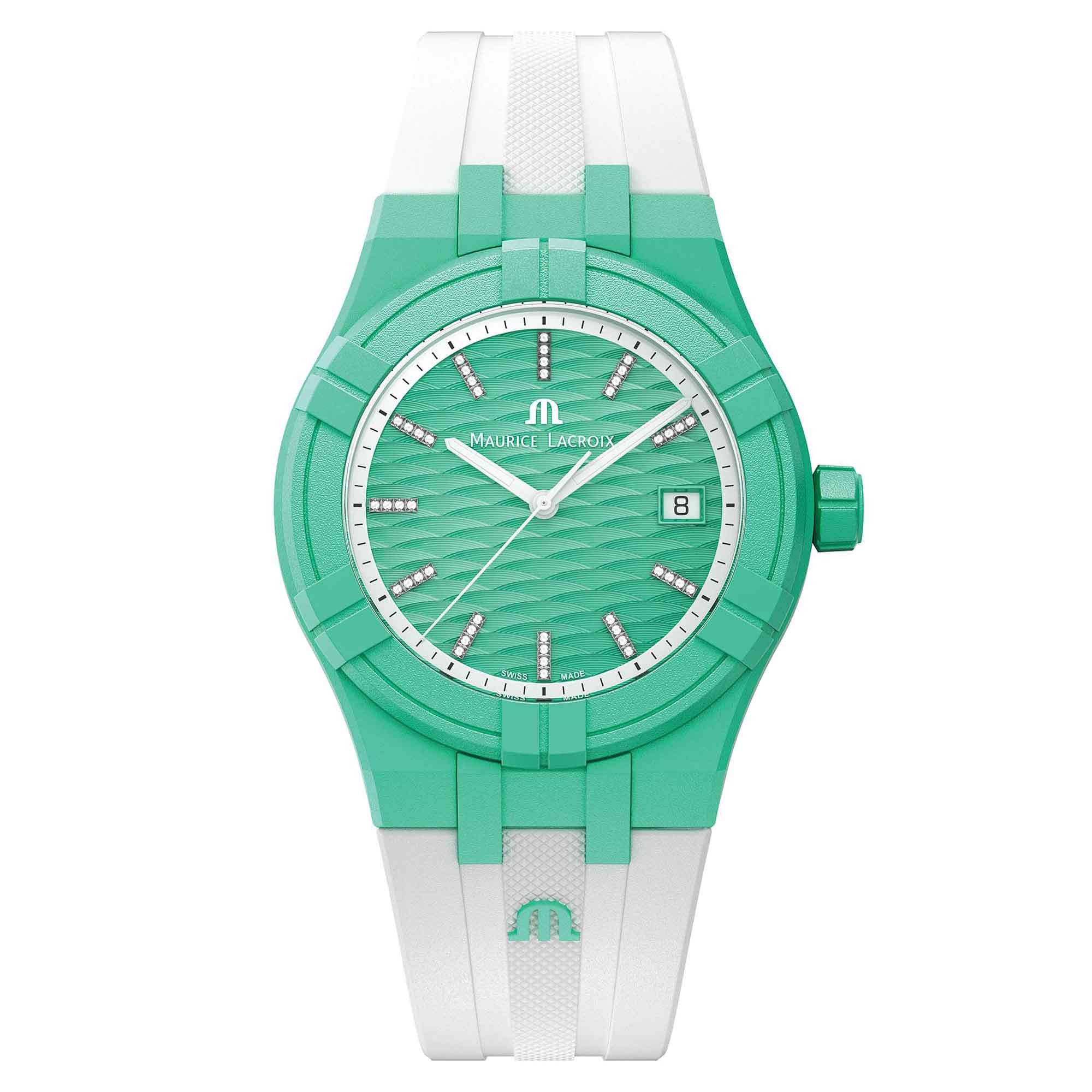 Maurice Lacroix Aikon #tide (AI2008-CCCC1-3A0-0) mit Diamant