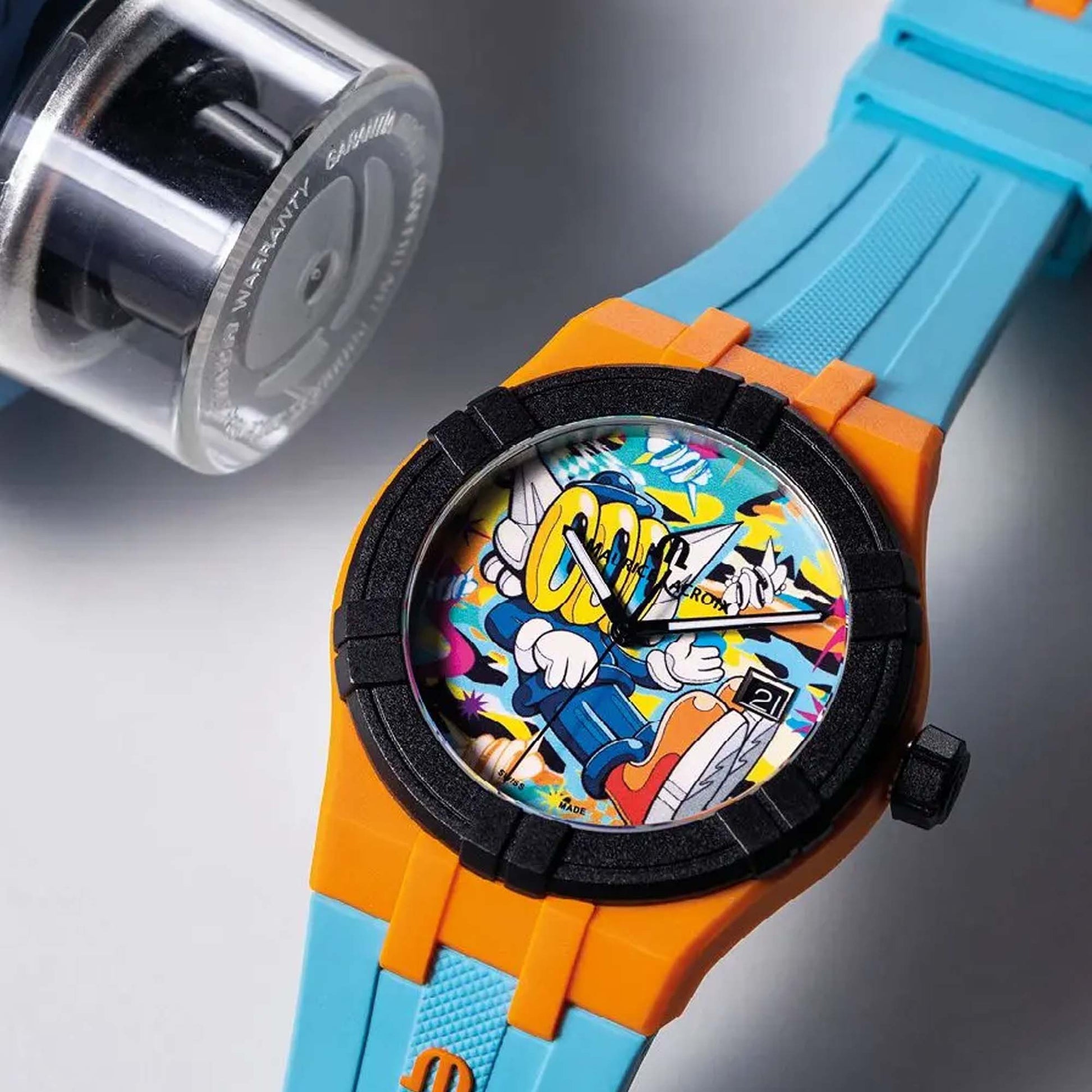 Aikon #tide Benzilla von Maurice Lacroix (AI2008-50YZA-000-0)