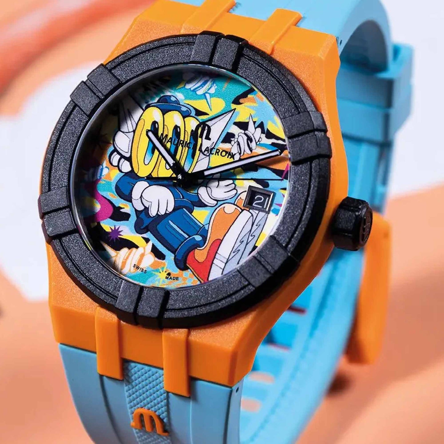 Aikon #tide Benzilla von Maurice Lacroix (AI2008-50YZA-000-0)