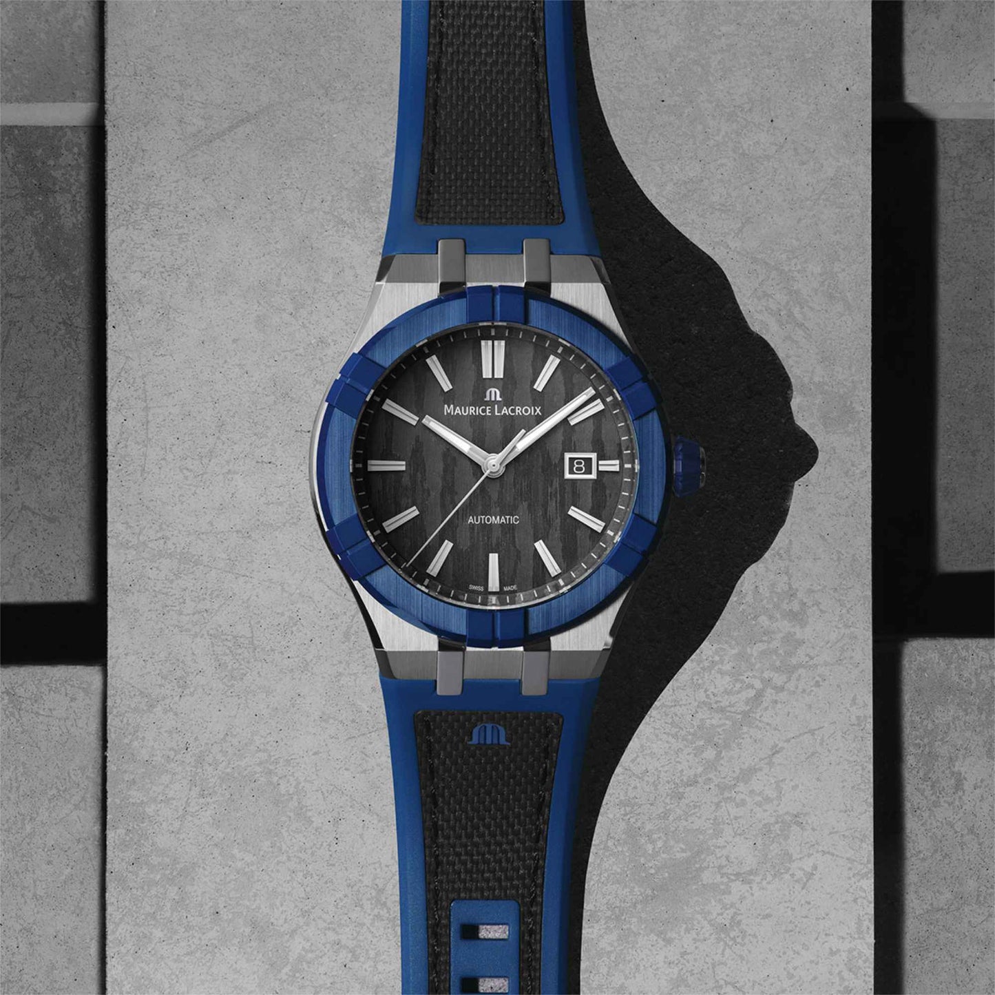 Aikonic Automatic 43mm, Edelstahl von Maurice Lacroix (AC6008-SSL40-330-4)