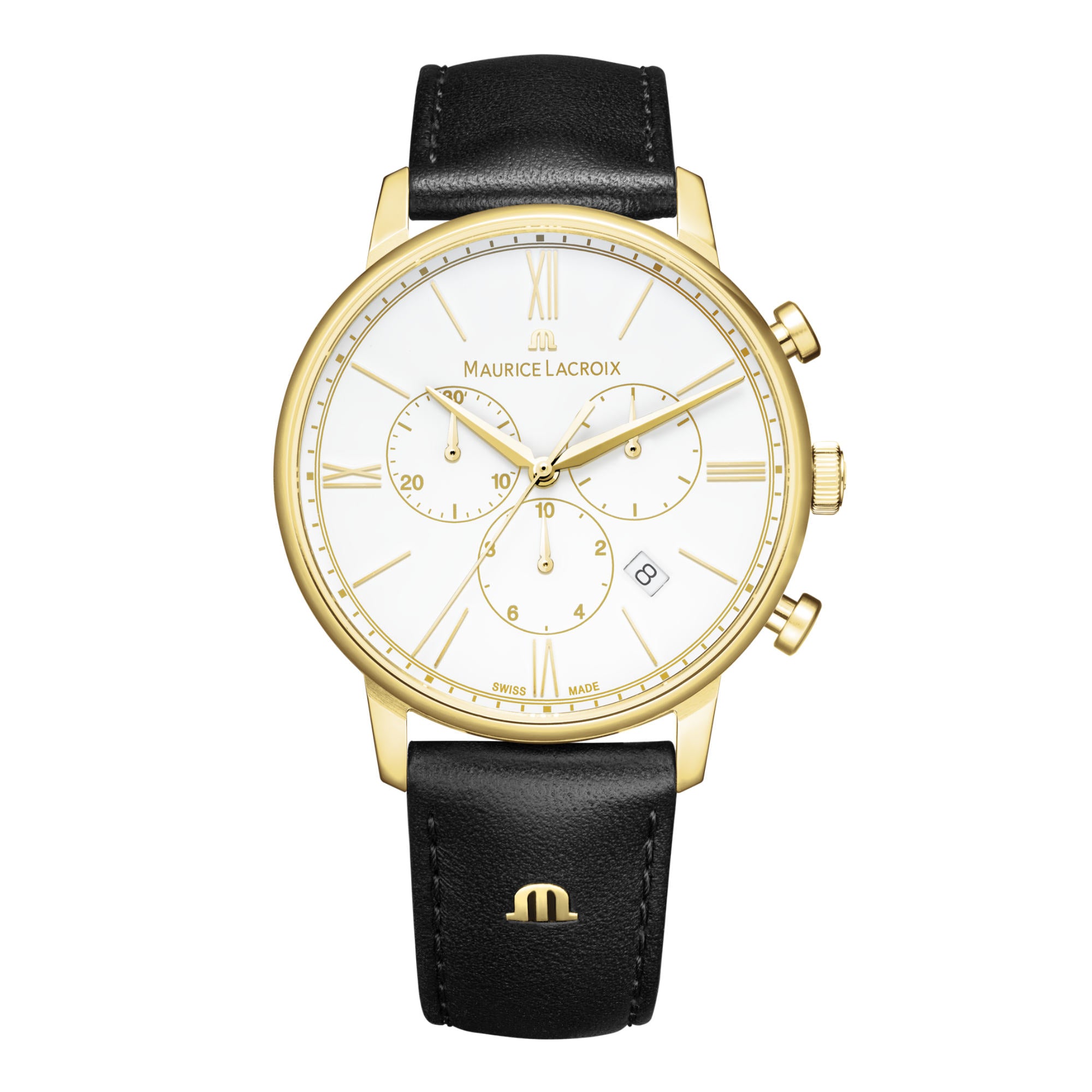 Maurice Lacroix Eliros Chorongraph (EL1098-PVY01-110-2) aus Gelbgold, Edelstahl