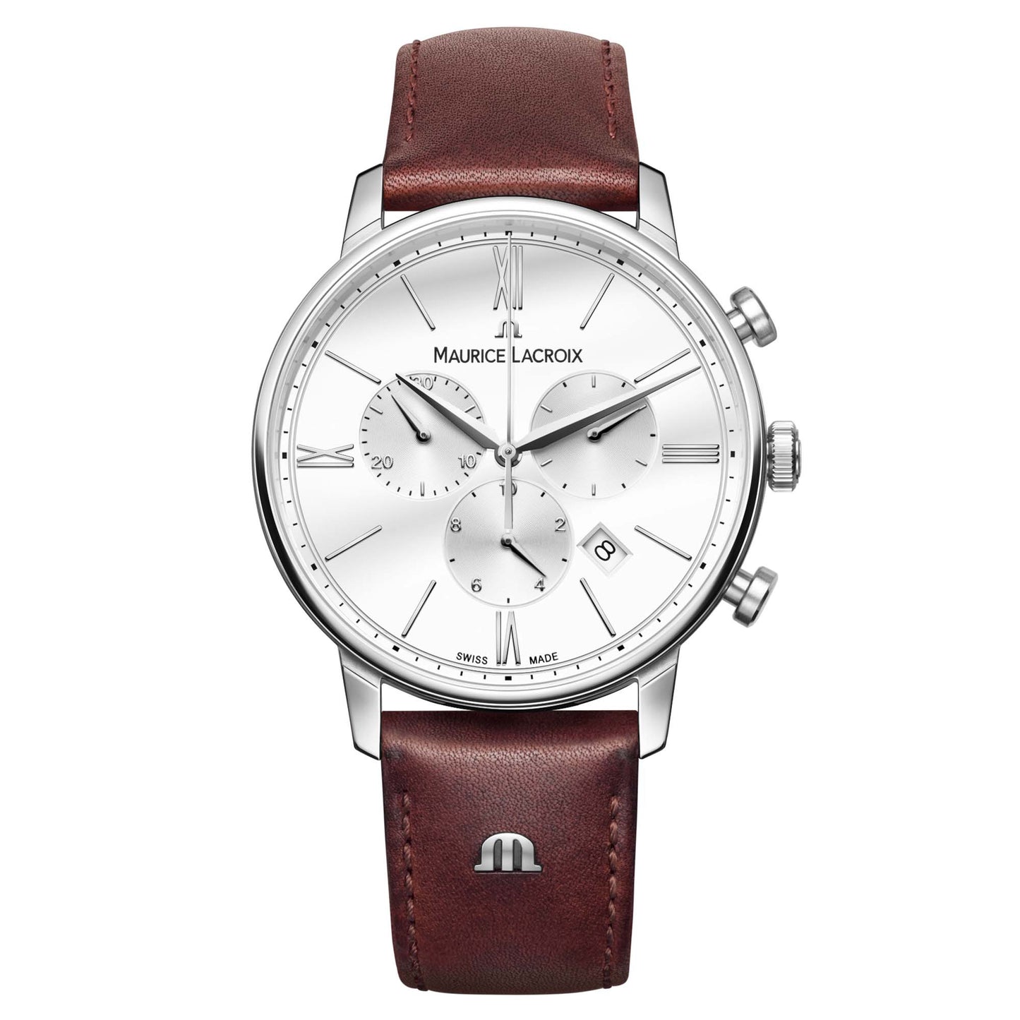 Eliros Chronograph 40 mm, Leder von Maurice Lacroix (EL1098-SS001-112-1)