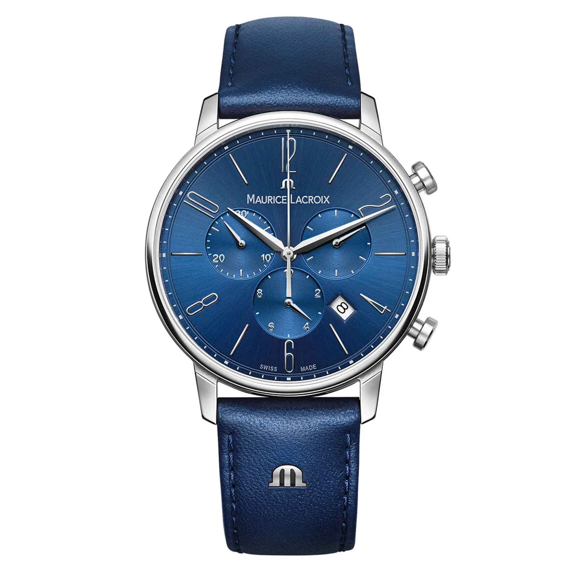 Eliros Chronograph, Leder von Maurice Lacroix (EL1098-SS001-420-4)