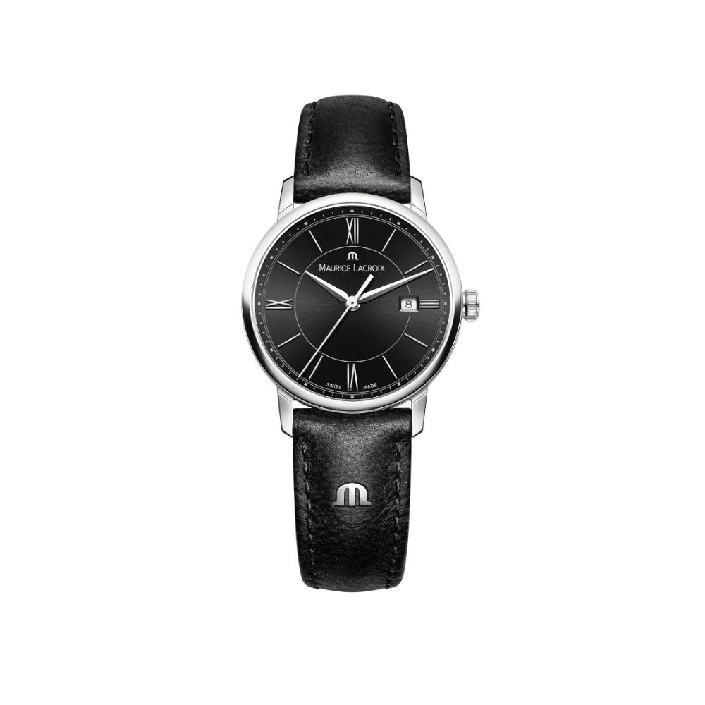 Eliros Date Ladies, Leder • Diamant von Maurice Lacroix (EL1094-SS001-310-1)