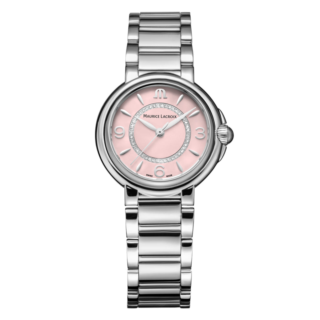 Maurice Lacroix Fabia Colors Edition (FA1104-SS002-F20-1) aus Edelstahl mit Diamant