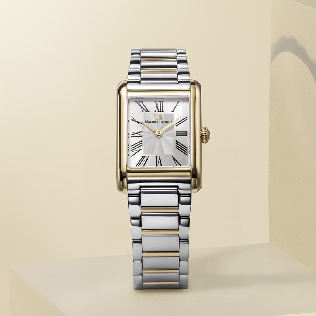 Maurice Lacroix Fiaba Square (FA1205-PVY02-110-A) aus Bicolor-Gold