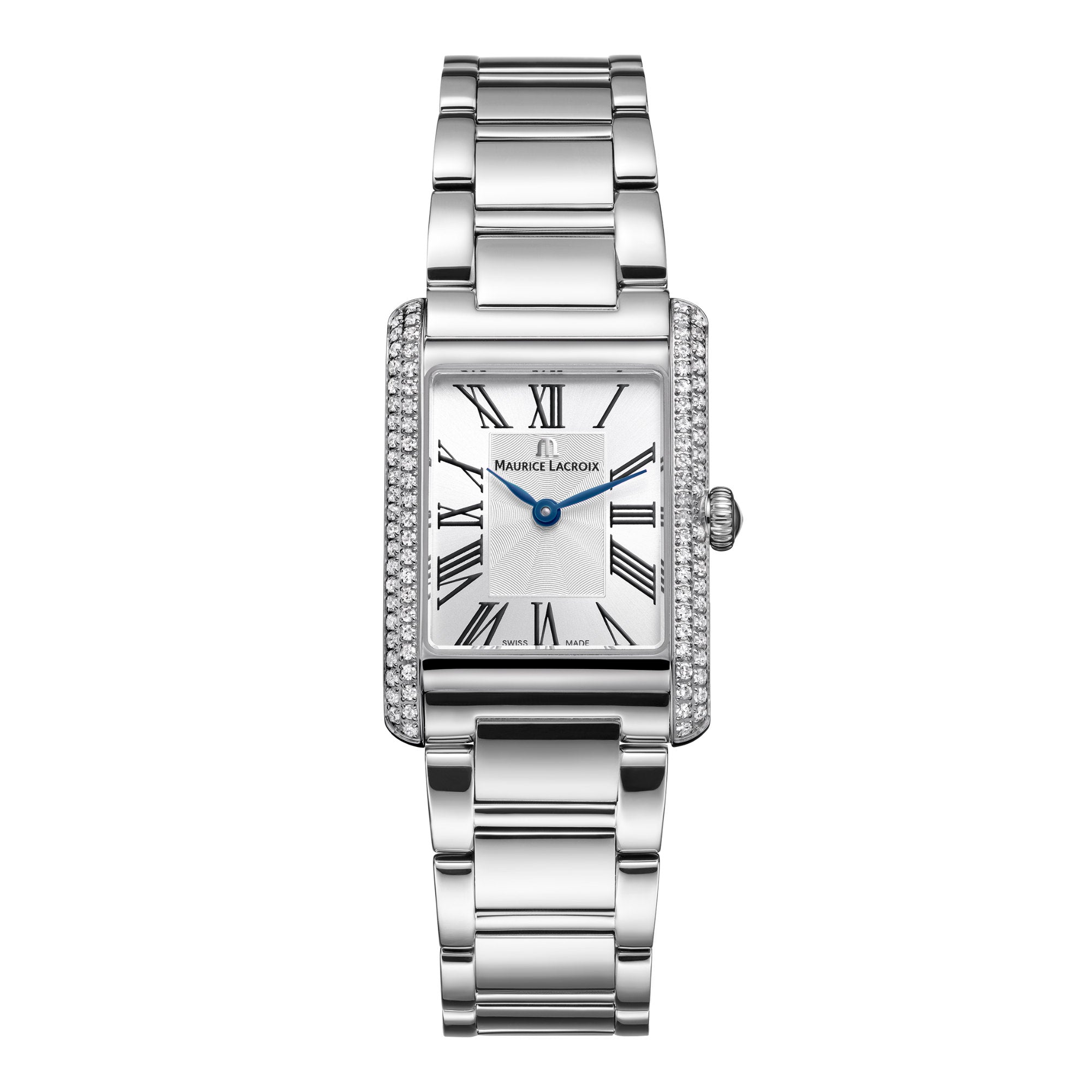 Maurice Lacroix Fiaba Square (FA1205-SD502-110-1) aus Silber mit Diamant
