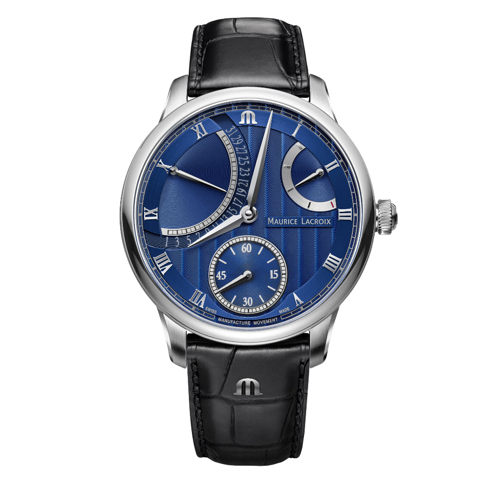 Masterpiece Calendar Retrograde, Leder von Maurice Lacroix (MP6568-SS001-430-1)