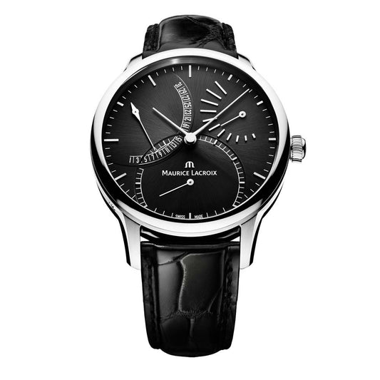 Masterpiece Calendrier Retrograde Manufacture, Leder • Diamant von Maurice Lacroix (MP6508-SS001-330-1)