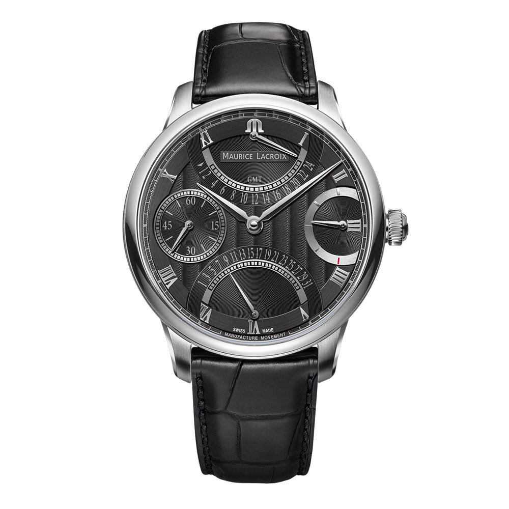 Masterpiece Double Retrograde, Leder • Diamant von Maurice Lacroix (MP6578-SS001-331-1)