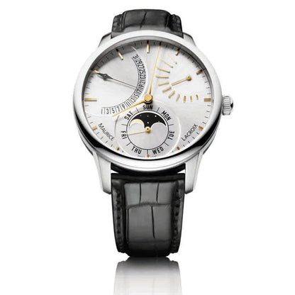 Masterpiece Lune Retrograde, Leder • Diamant von Maurice Lacroix (MP6528-SS001-130-1)