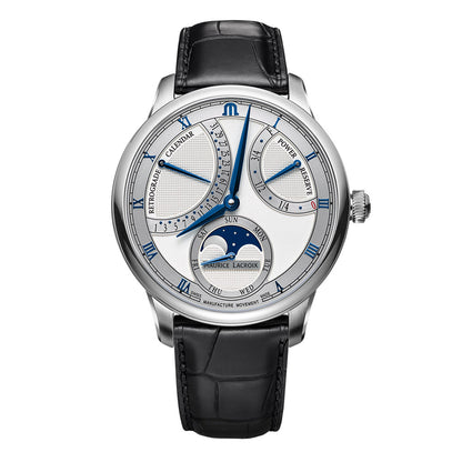Masterpiece Moon Retrograde, Leder • Diamant von Maurice Lacroix (MP6588-SS001-131-1)