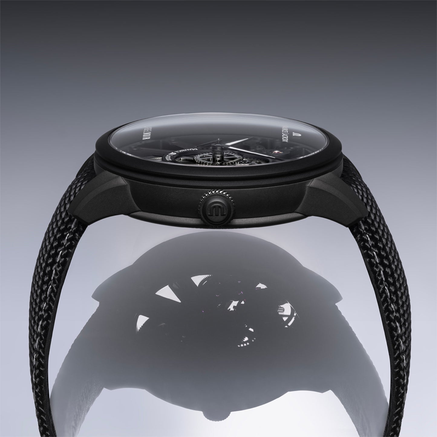 Masterpiece Skeleton Label Noir, Edelstahl von Maurice Lacroix (MP7228-DLB04-090-2)