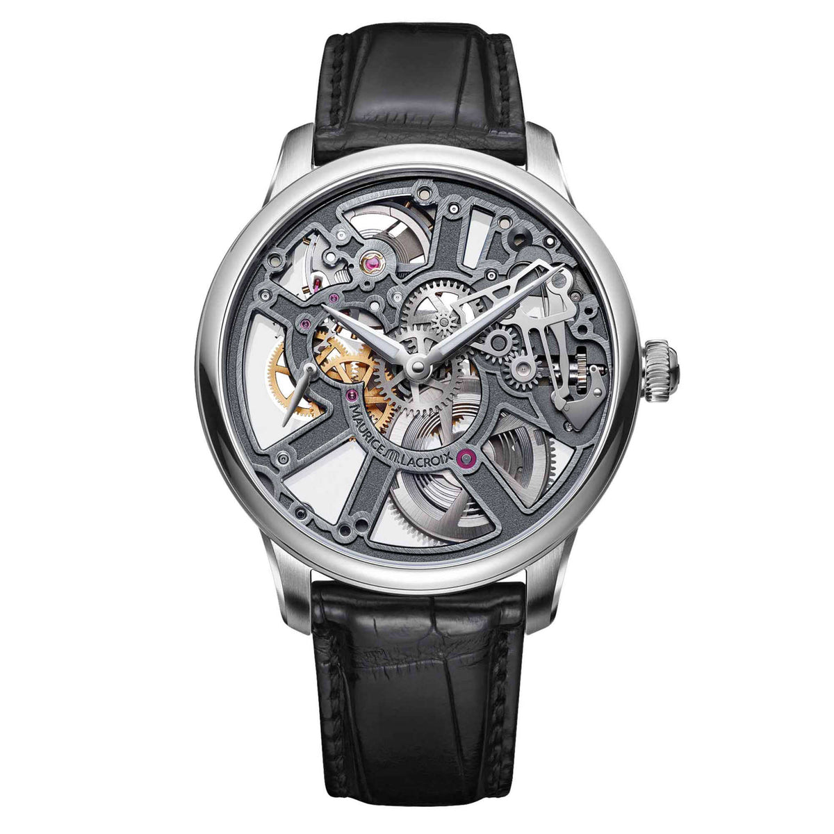 Maurice Lacroix Masterpiece Skeleton (MP7228-SS001-003-1) aus Edelstahl