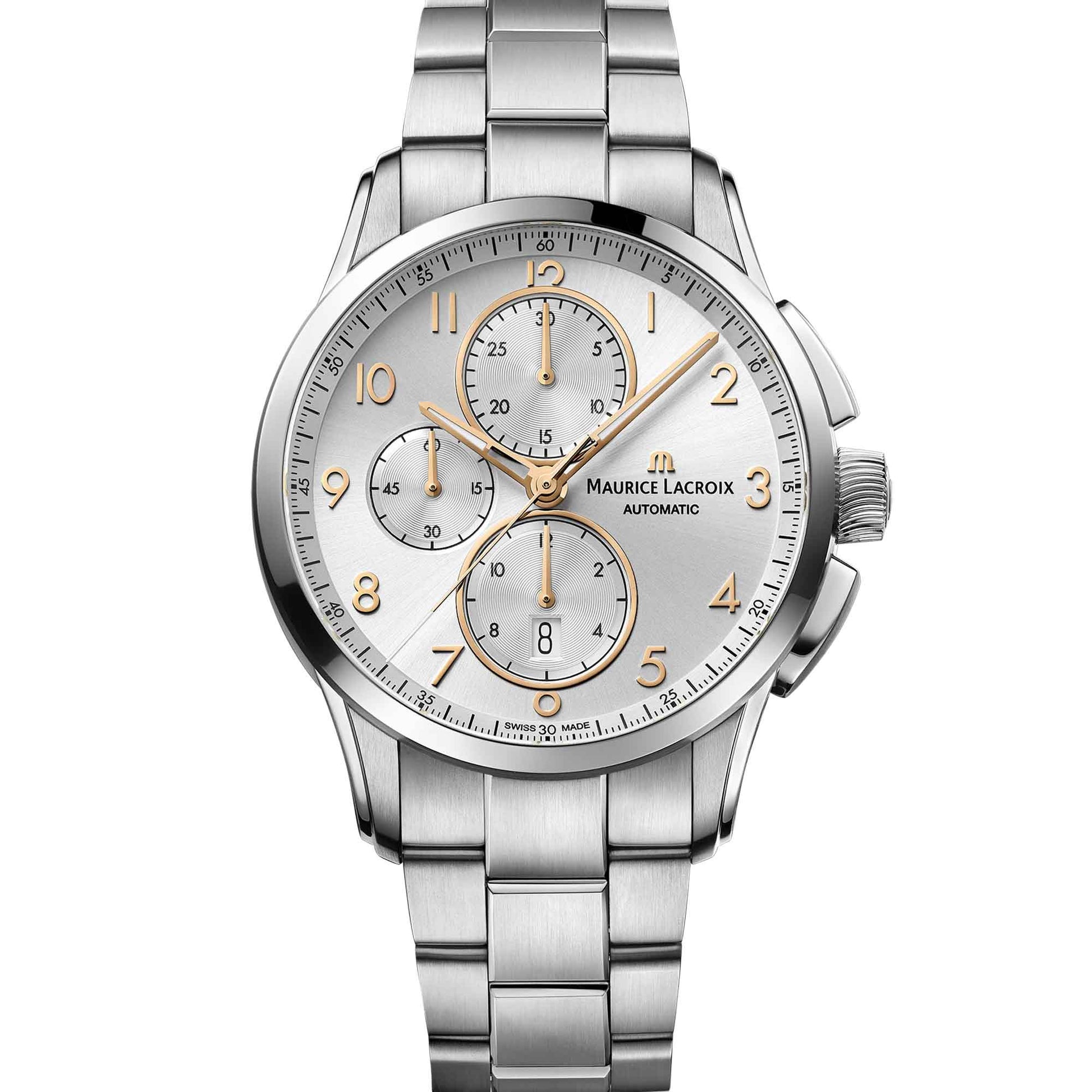 Pontos Chronograph 43 mm, Edelstahl von Maurice Lacroix (PT6388-SS002-220-1)