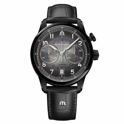 Pontos Chronograph Monopusher 41 mm, Leder von Maurice Lacroix (PT6428-DLB01-320-2)