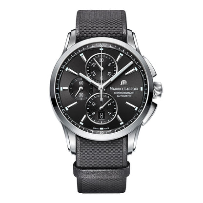 Pontos Chronograph, Leder • Diamant von Maurice Lacroix (PT6388-SS001-330-2)