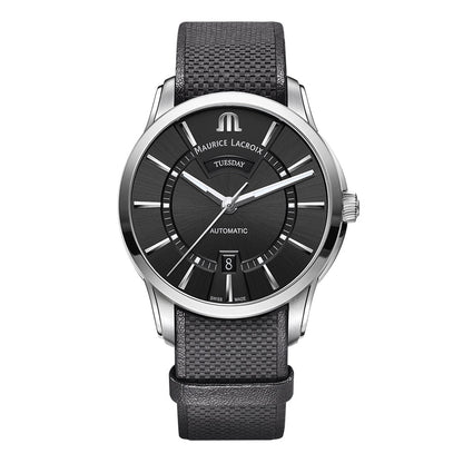 Pontos Day Date, Leder • Diamant von Maurice Lacroix (PT6358-SS001-330-2)