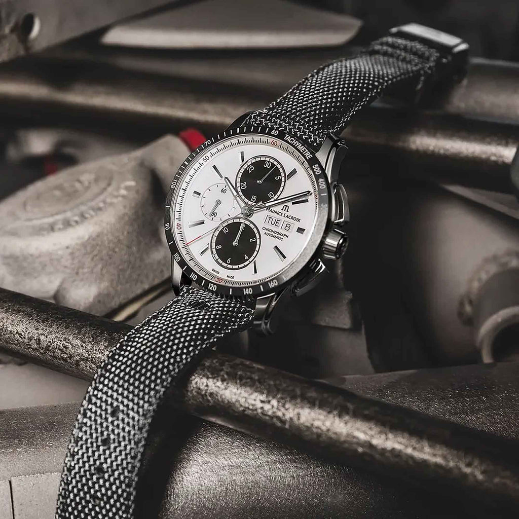 Maurice Lacroix Pontos S Chronograph (PT6038-SSL24-130-2) aus Silber