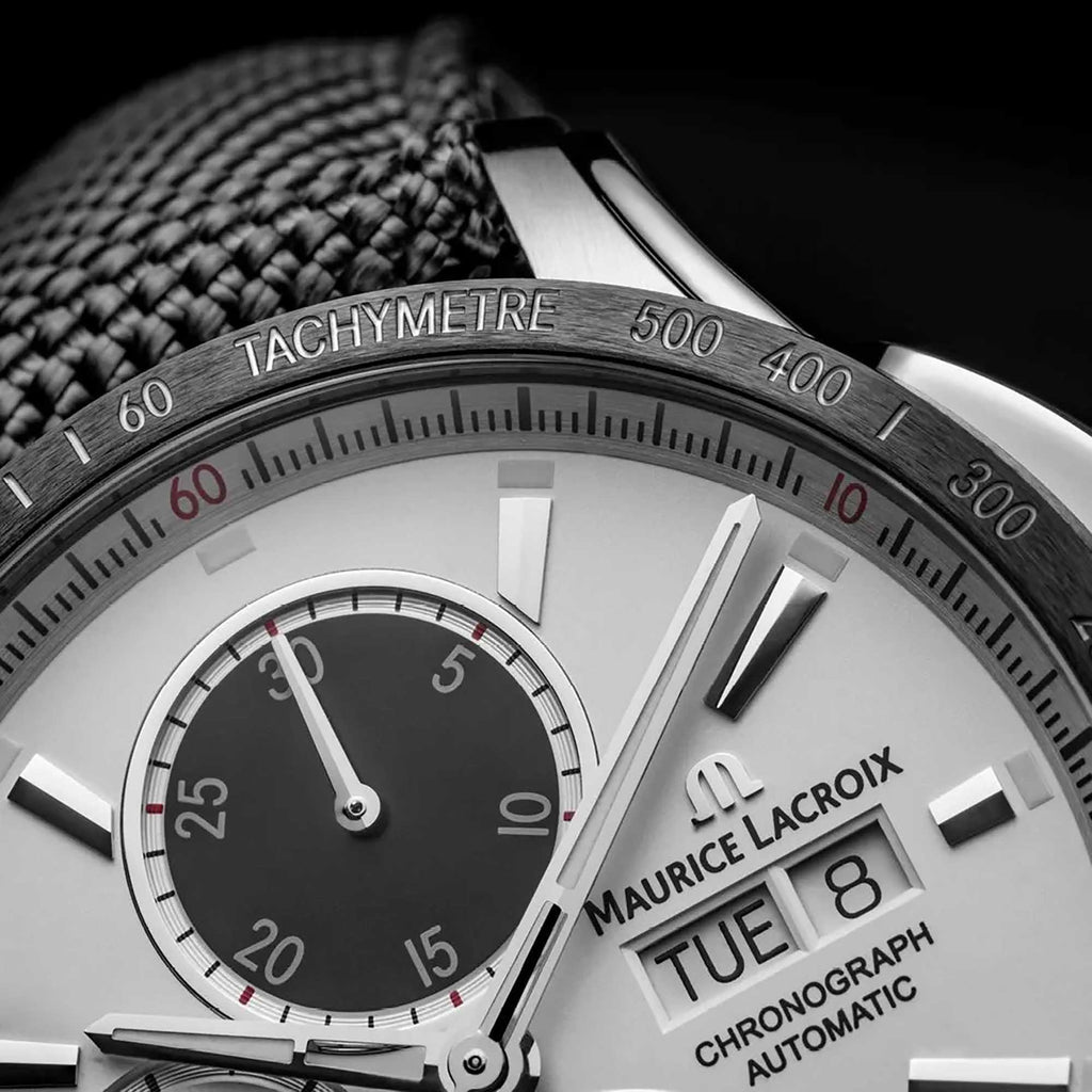 Maurice Lacroix Pontos S Chronograph (PT6038-SSL24-130-2) aus Silber