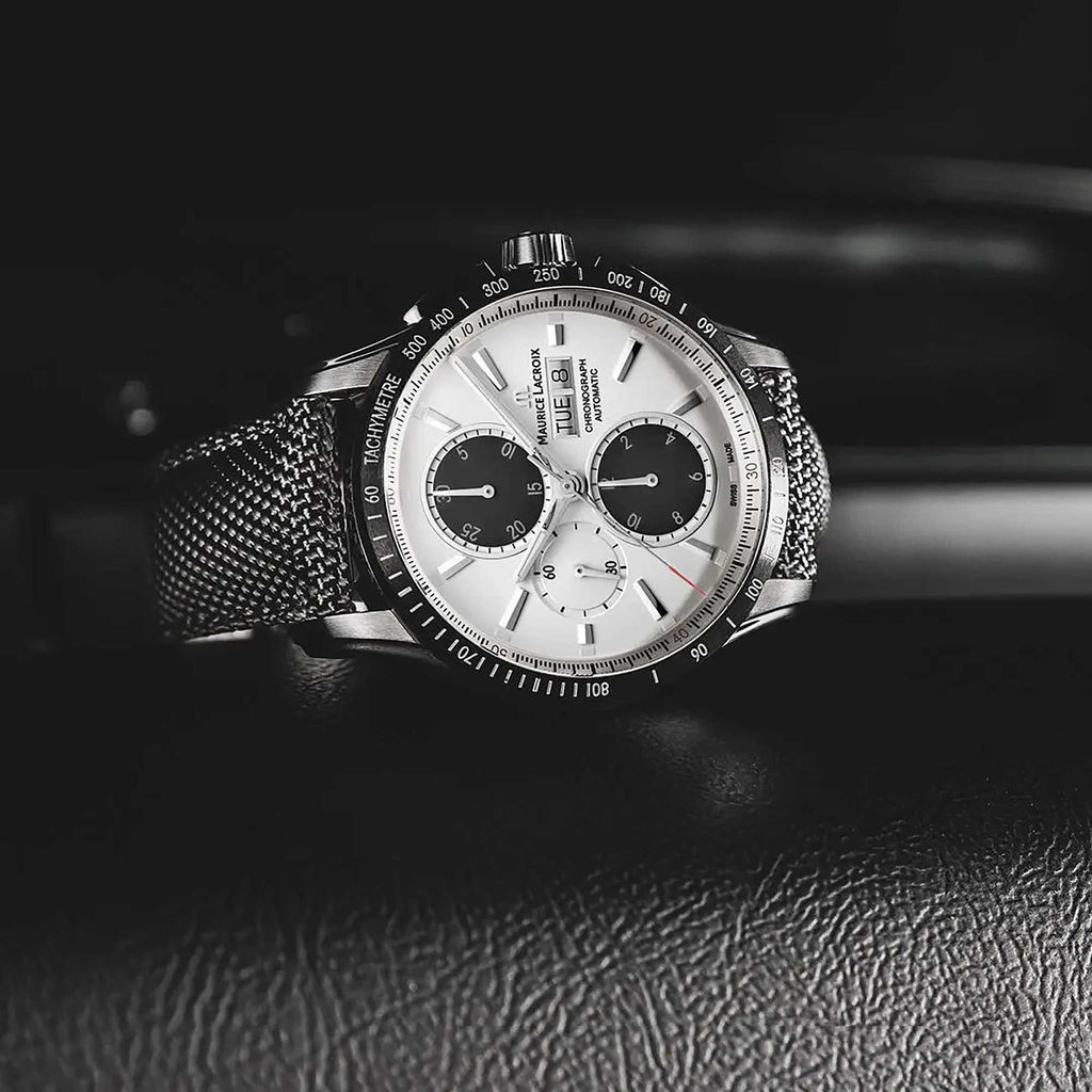 Maurice Lacroix Pontos S Chronograph (PT6038-SSL24-130-2) aus Silber
