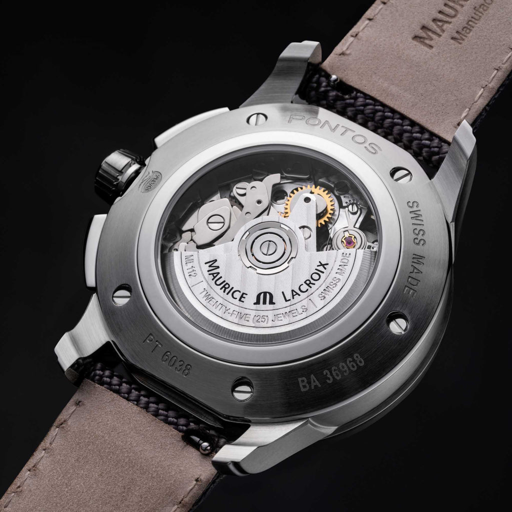 Maurice Lacroix Pontos S Chronograph (PT6038-SSL24-430-4) aus Edelstahl