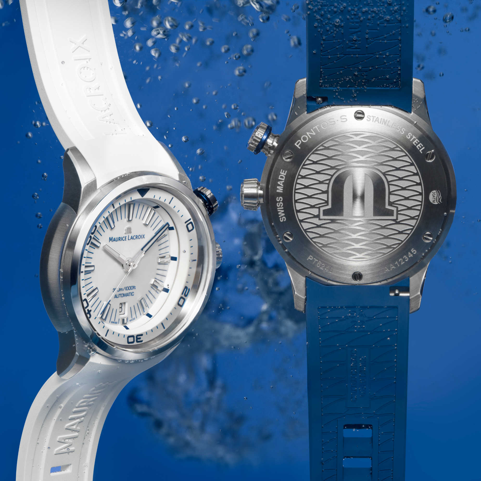 Maurice Lacroix Pontos S Diver 42mm (PT6248-SS00L-130-4) aus Edelstahl