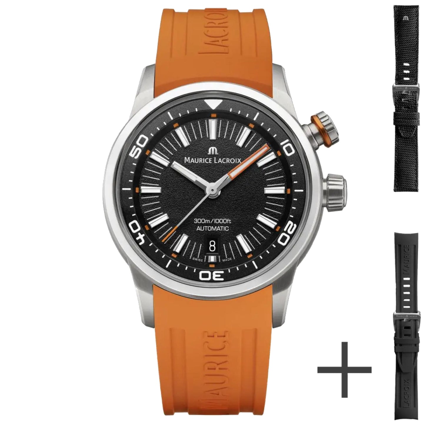 Pontos S Diver 42mm, Edelstahl von Maurice Lacroix (PT6248-SS00L-330-J)