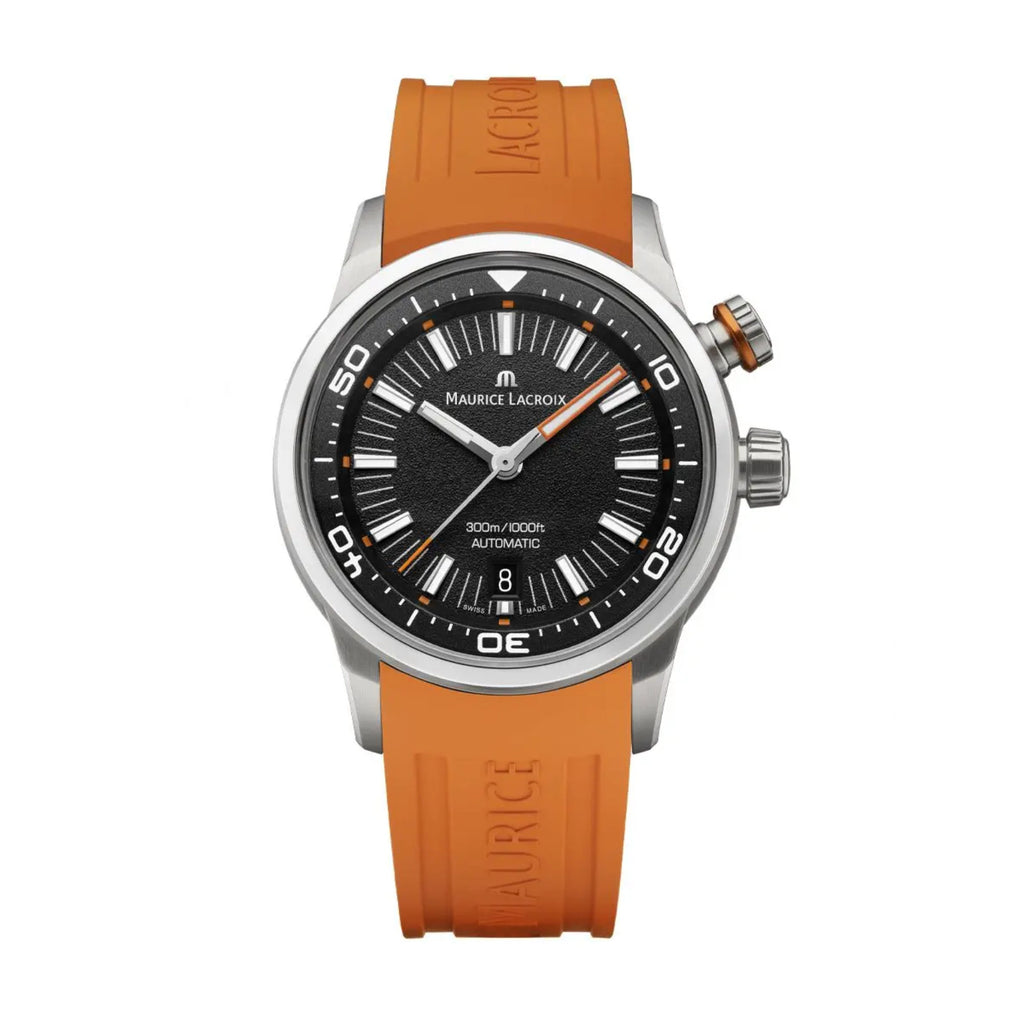 Maurice Lacroix Pontos S Diver 42mm (PT6248-SS00L-330-J) aus Edelstahl
